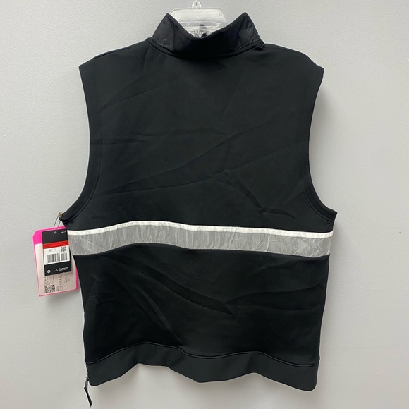 Nike Jordan Air Mens 1/2 Zip Vest Size Large Black CU1344-010 Size Large NWT - Picture 6 of 6